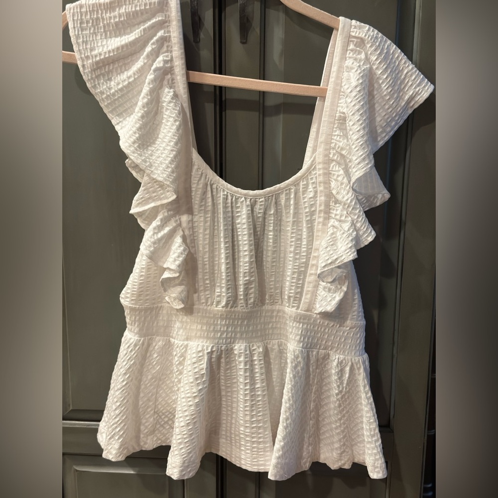 Maeve Ruffled top